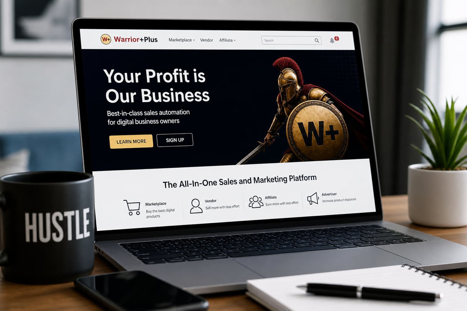 how to make money with warrior plus